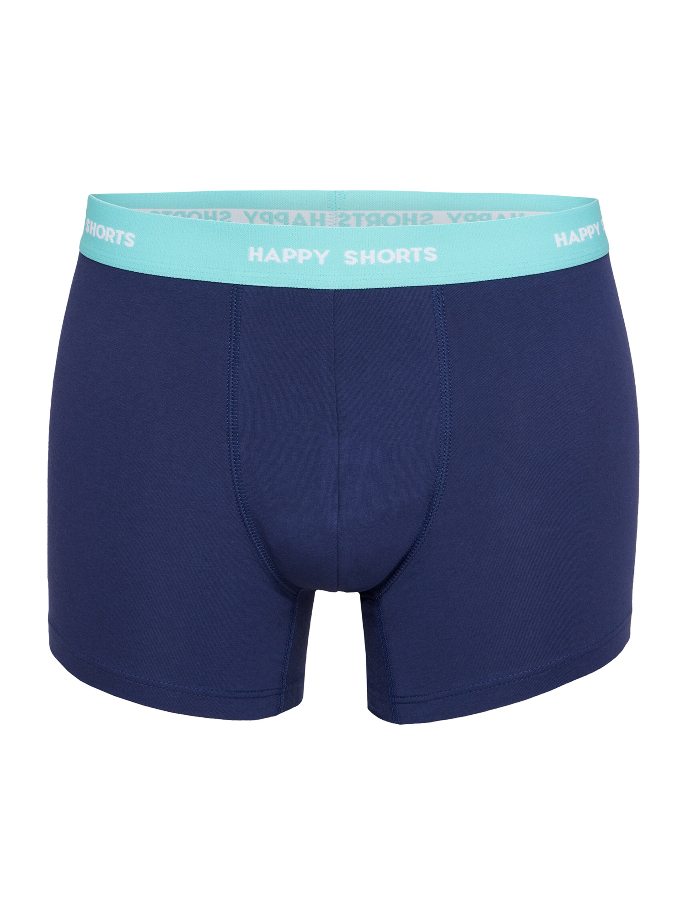 Happy Shorts Retro Pants ' Motive ' in Blau