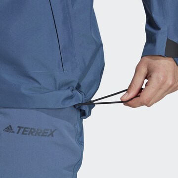 ADIDAS TERREX Funktionsjacke in Blau