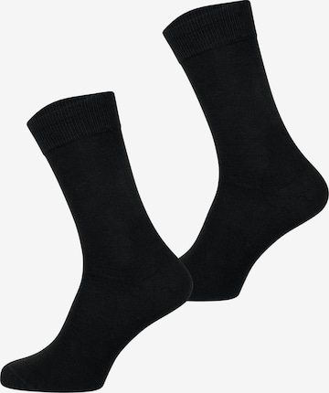 Nur Die Socks ' Business ' in Black: front