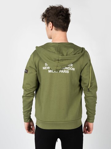 ICEBERG Bluzka sportowa 'Bluza' w kolorze zielony