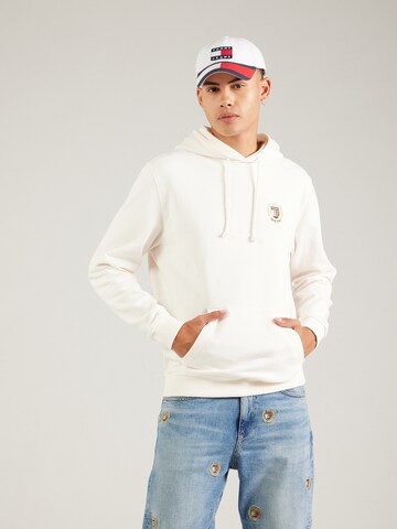 Tommy Jeans Sweatshirt in Weiß: Vorderseite