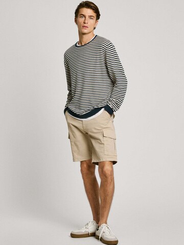 Pepe Jeans Regular Cargobroek in Beige