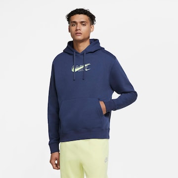 Nike Sportswear Sweatshirt 'Air Pack' i blå: framsida