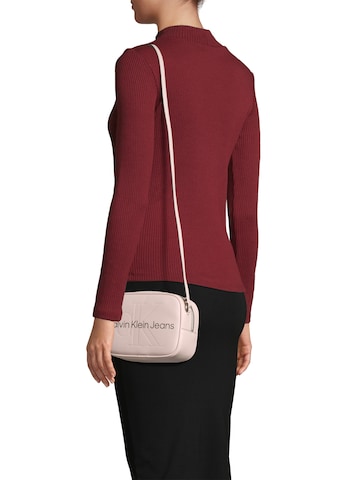 Calvin Klein Jeans Crossbody Bag in Pink