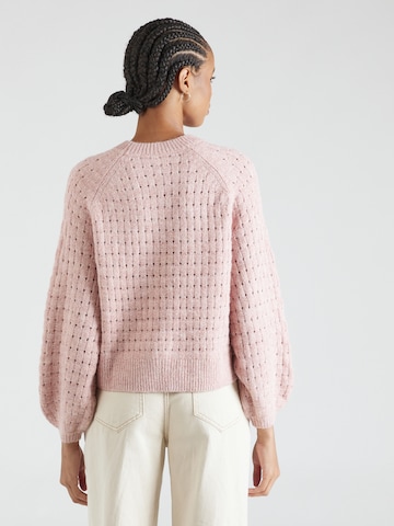 VILA Sweater 'Polana' in Pink