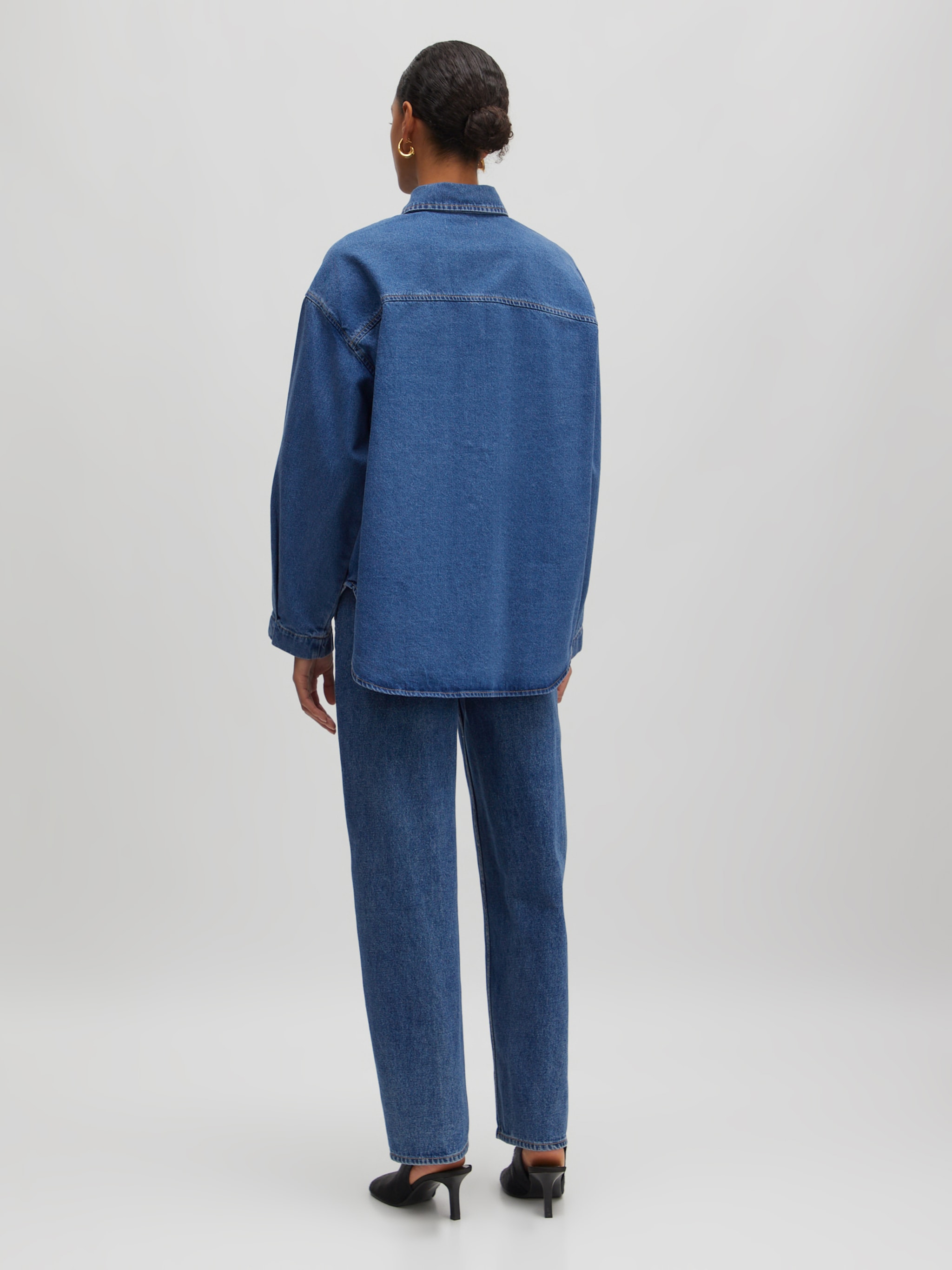 EDITED Produkte Bluse 'Anisha' blue denim