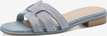 Mule MARCO TOZZI en bleu : devant