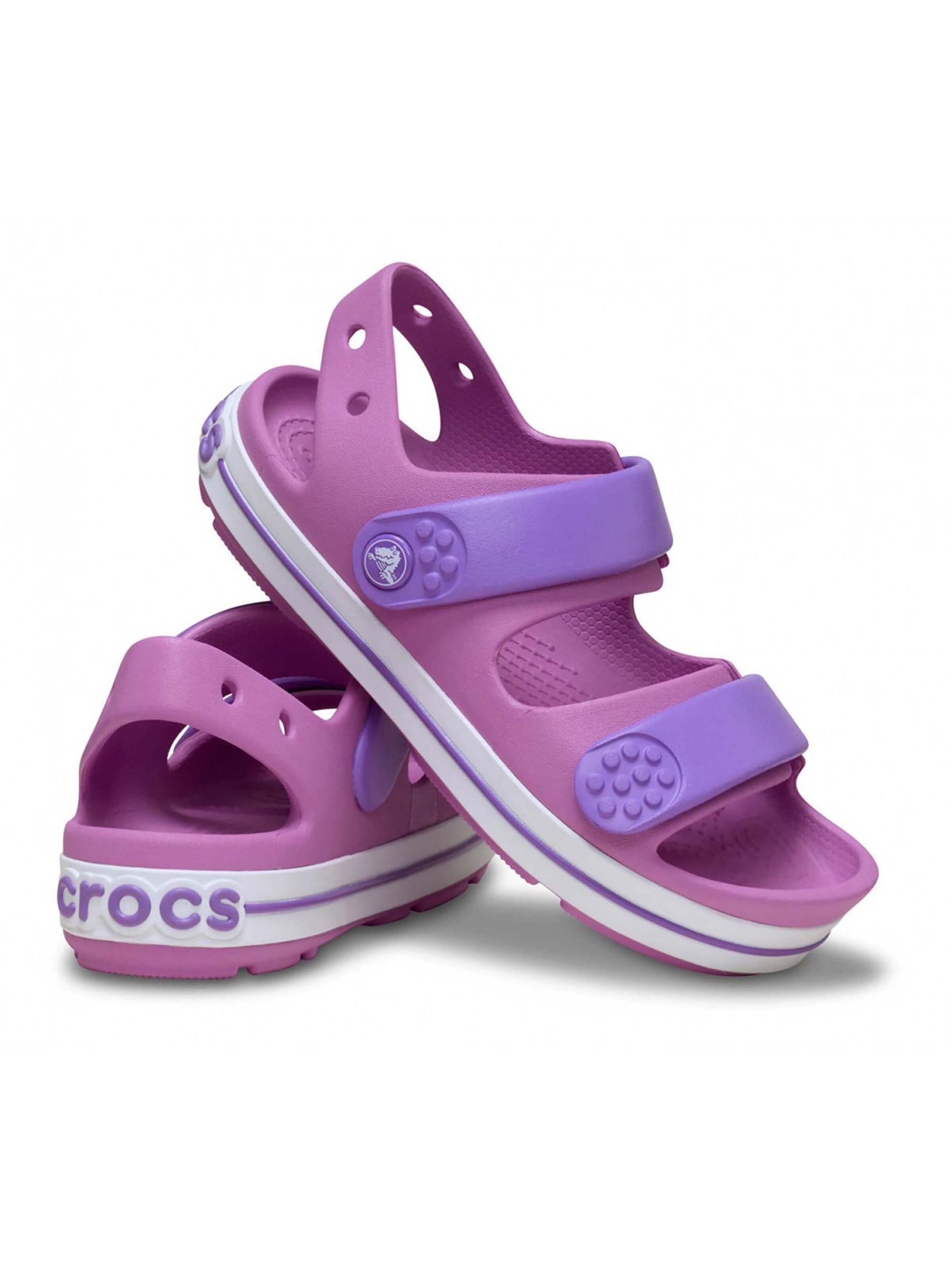 Chaussures ouvertes Crocs en rose
