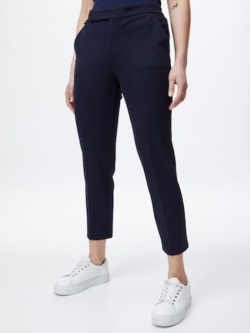 Lauren Ralph Lauren Slimfit Spodnie 'ADOM' w kolorze niebieski: przód