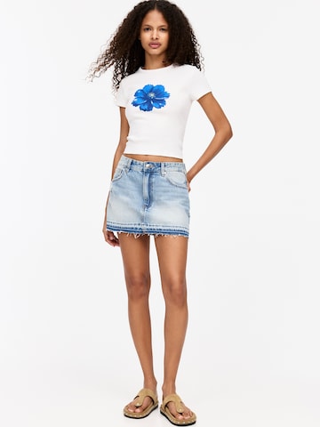 Pull&Bear T-Shirt in Weiß