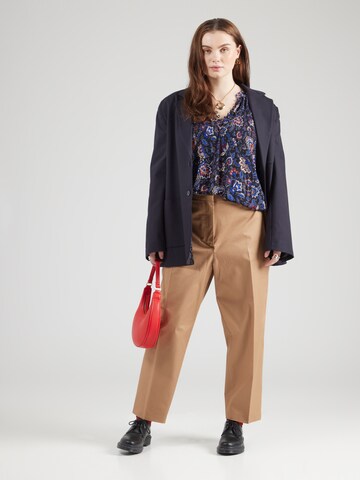 Tommy Hilfiger Curve Slim fit Pleated Pants in Beige