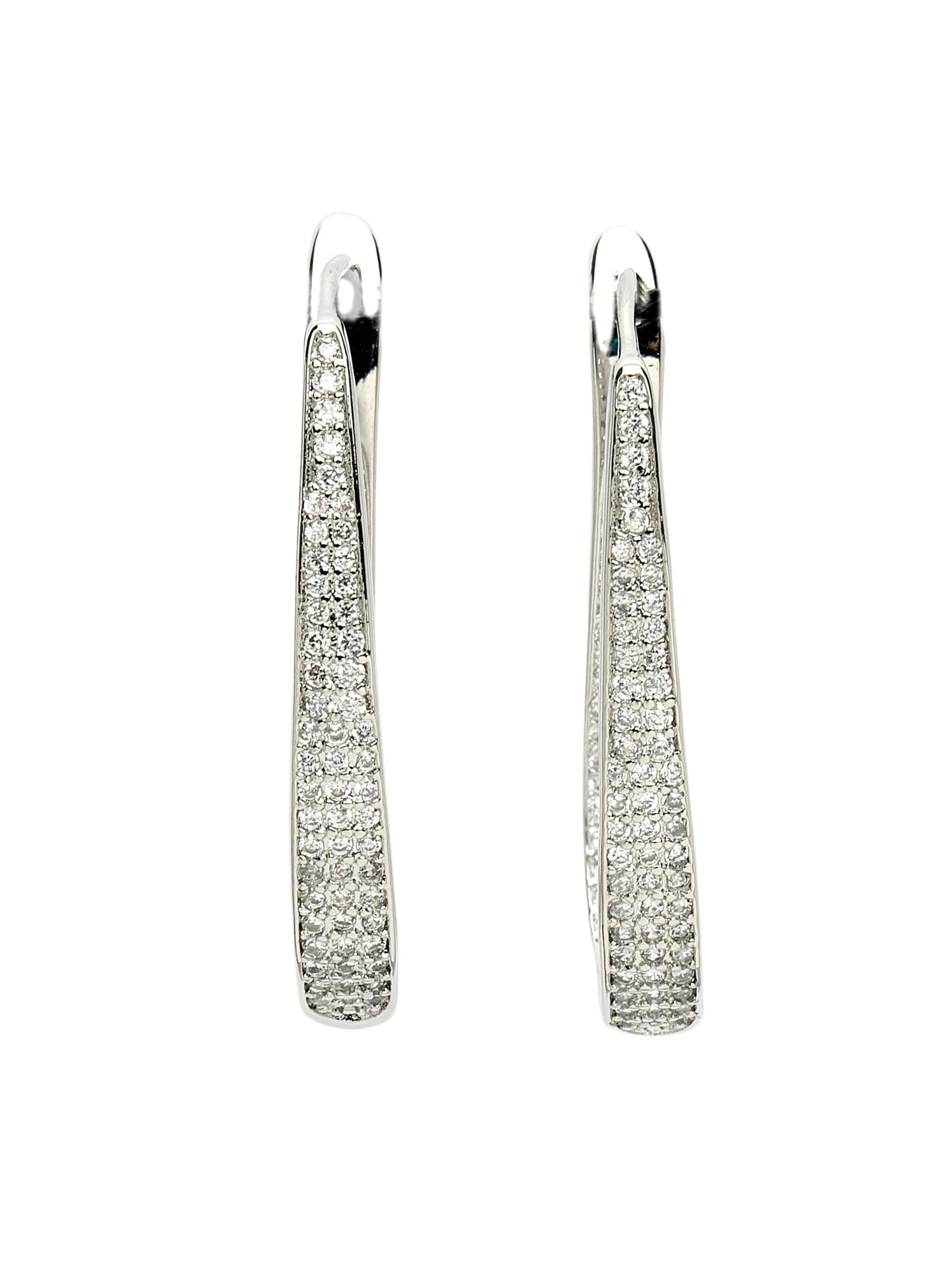 AVANT-GARDE PARIS Earrings 'Stefaniaka' in Silver: front