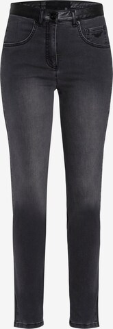 MARC AUREL Skinny Jeans in Black: front