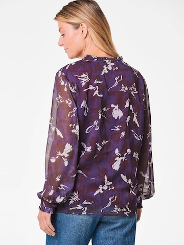 Goldner Blouse in Purple