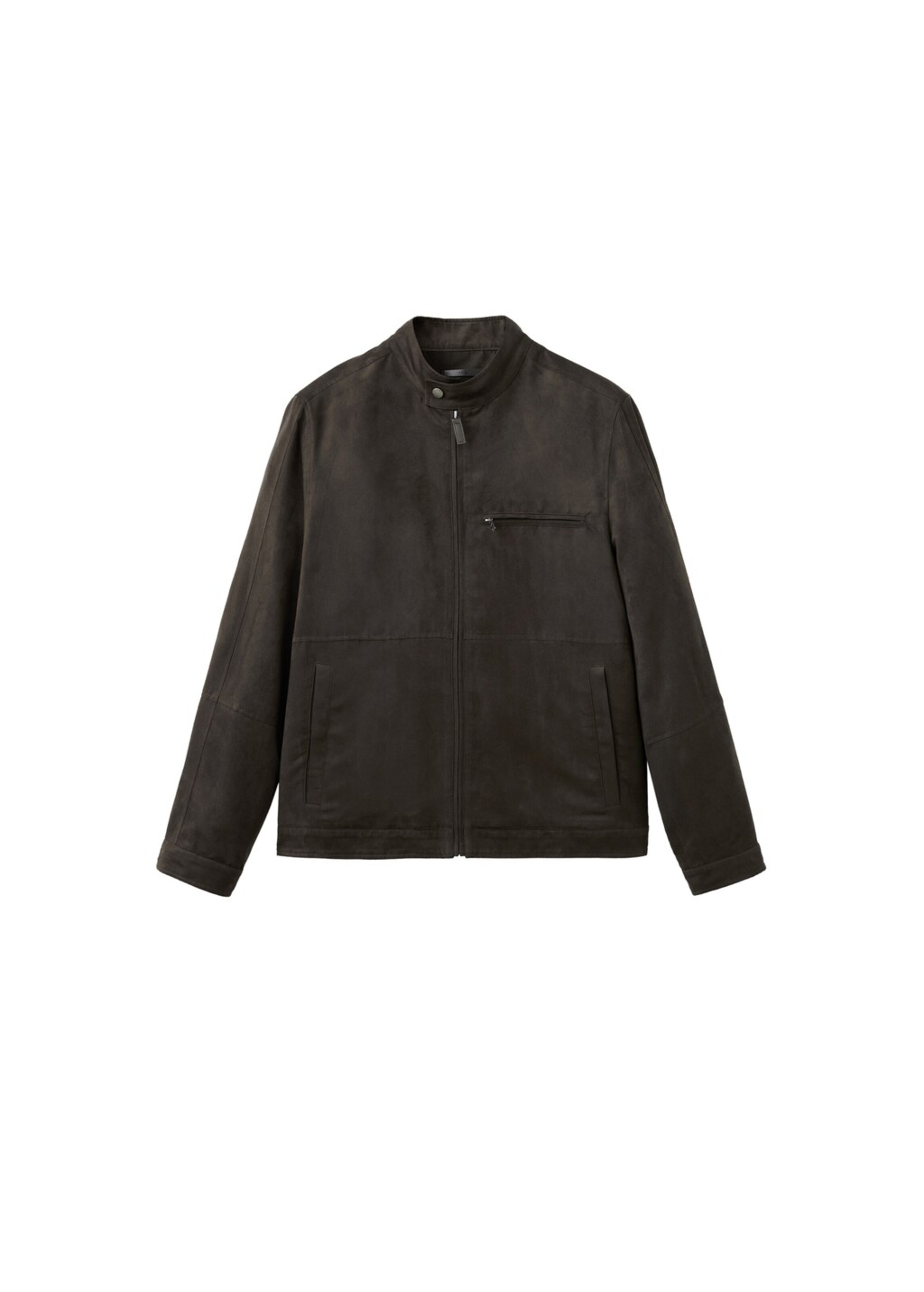MANGO MAN Between-Season Jacket 'Boy' in Brown: front