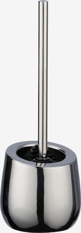 Wenko WC-Garnitur 'Badi' in Silber: Vorderseite