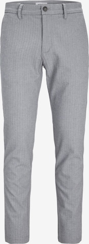 Pantalon chino Jack & Jones Plus en gris : devant
