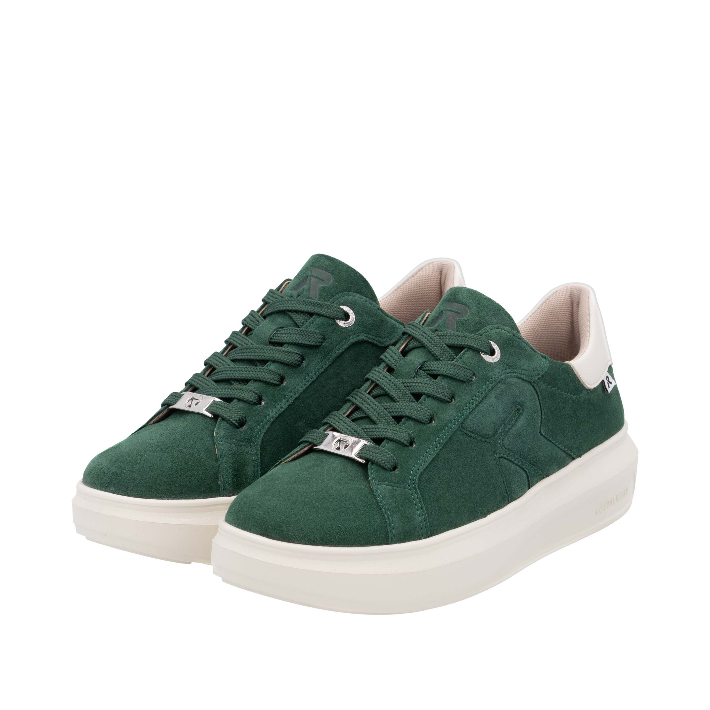 Baskets basses ' W1204 ' Rieker Sport en vert