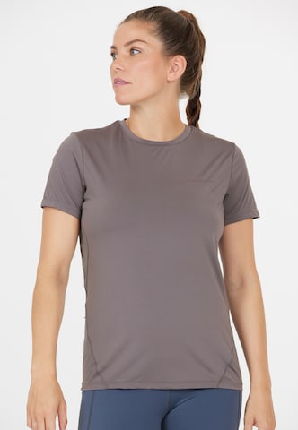 ENDURANCE Functioneel shirt 'Nan' in Bruin: voorkant