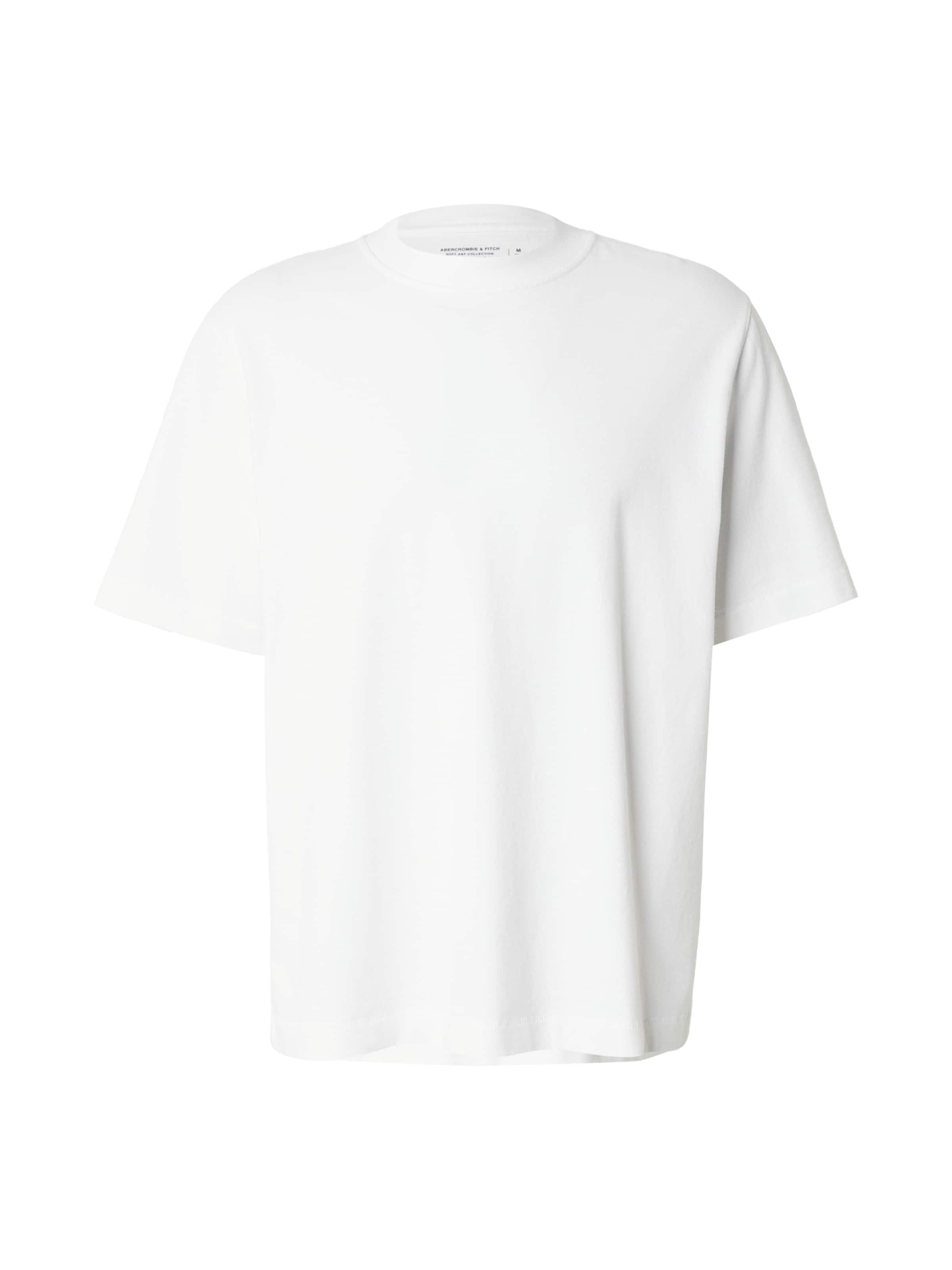 Abercrombie & Fitch Shirt in White: front
