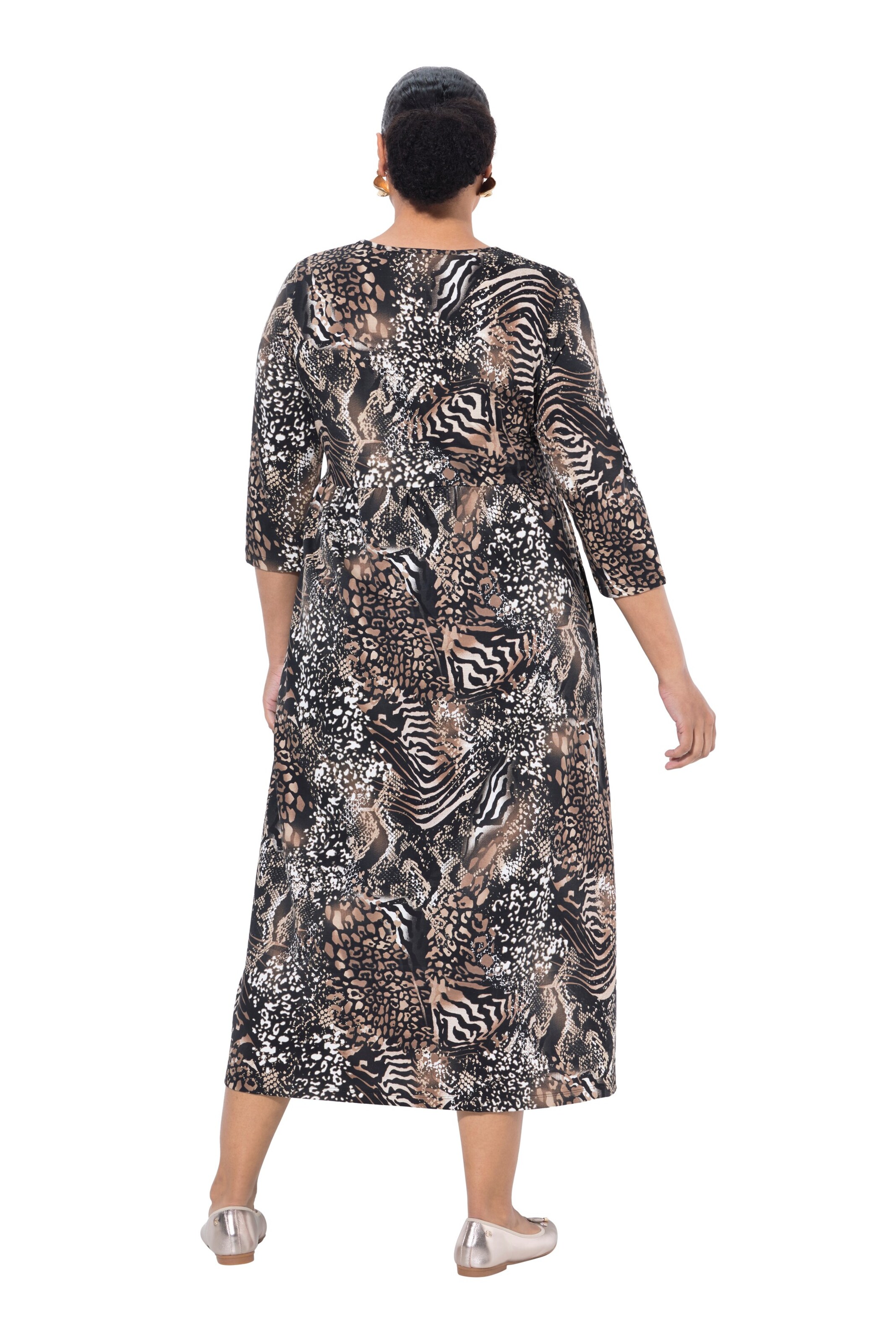 Ulla Popken Jurk in Gemengde kleuren