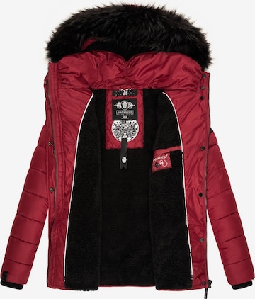 NAVAHOO - Chaqueta de invierno 'Zuckerbiene' en rojo