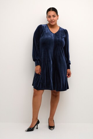 KAFFE CURVE Dress 'Hellen' in Blue