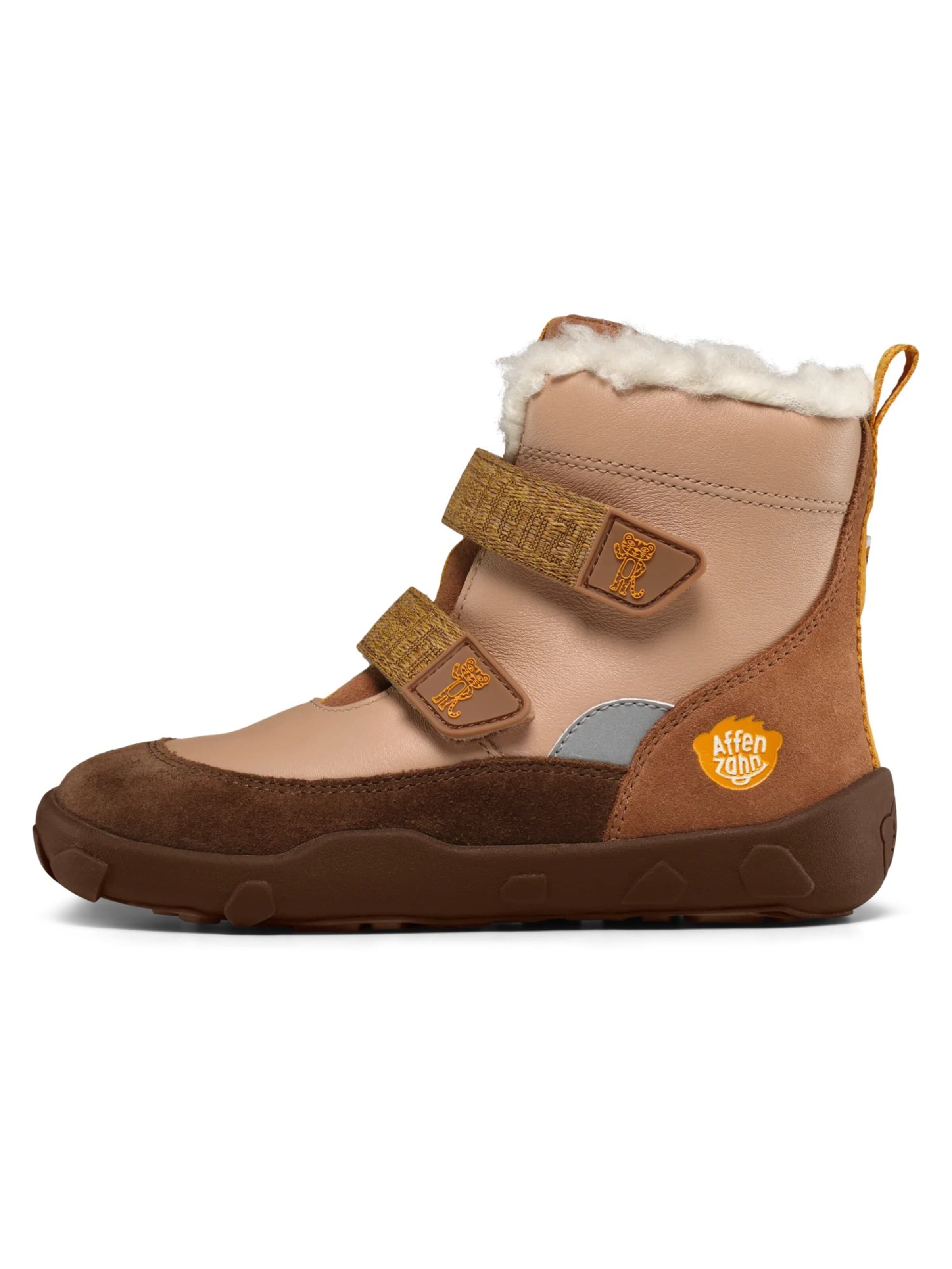 Affenzahn Boots 'Winty' in Beige: front