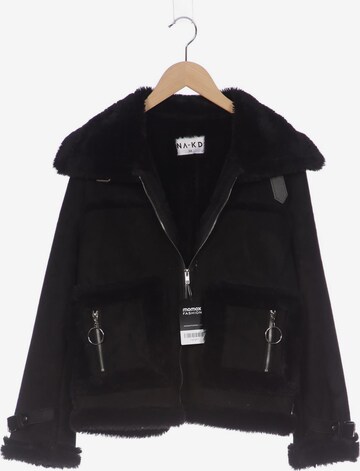 NA-KD Jacket & Coat in XS in Black: front