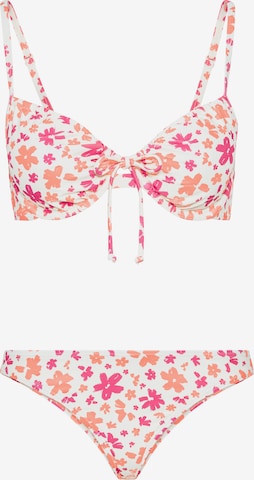 LSCN by LASCANA - Bikini 'Cecily' en beige: frente