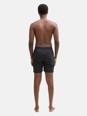 TOM TAILOR DENIM Board Shorts in Black