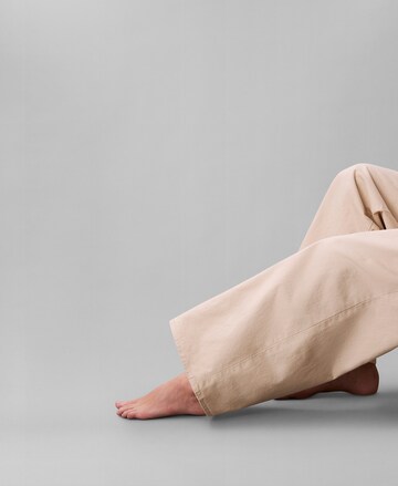 Wide Leg Pantalon Calvin Klein Jeans en beige