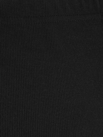 Nasty Gal Petite Rozkloszowany krój Spodnie w kolorze czarny
