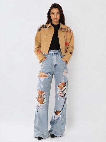 MATSOUR’I Between-season jacket 'Enjoy' in Beige