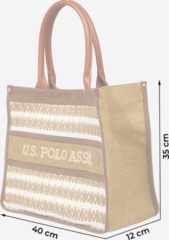 U.S. POLO ASSN.Shopper torba 'El Dorado' - smeđa boja