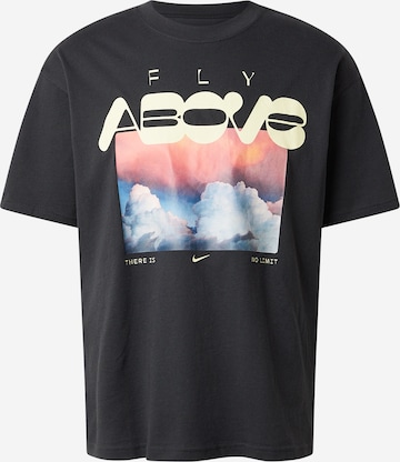 T-Shirt 'FLY ABOVE' Nike Sportswear en noir : devant