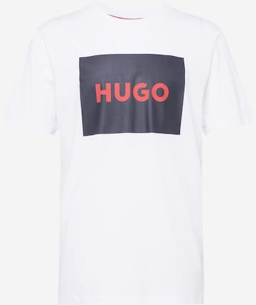 HUGO Red Póló 'Dulive222' - fehér: elől