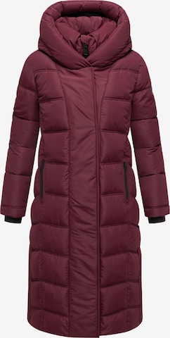 Manteau d’hiver 'Engelsfeder XIV' NAVAHOO en rouge : devant