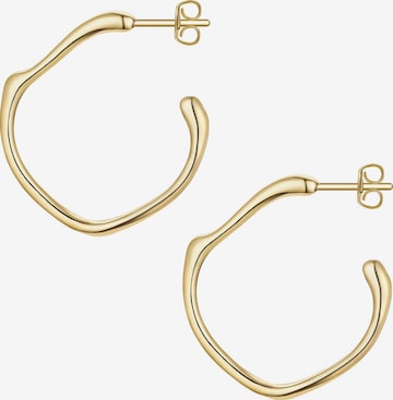 Yokoamii Ohrringe in Gold: Vorderseite