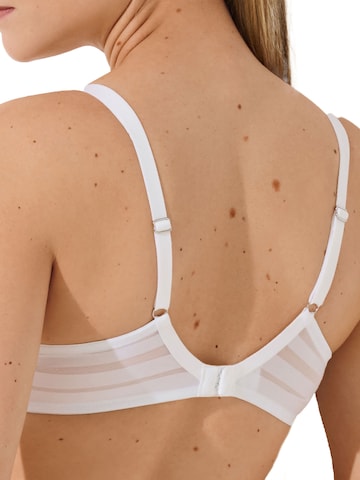 Lisca T-Shirt BH 'Alegra'‌‌‌‌‌‌‌‌ in Weiß
