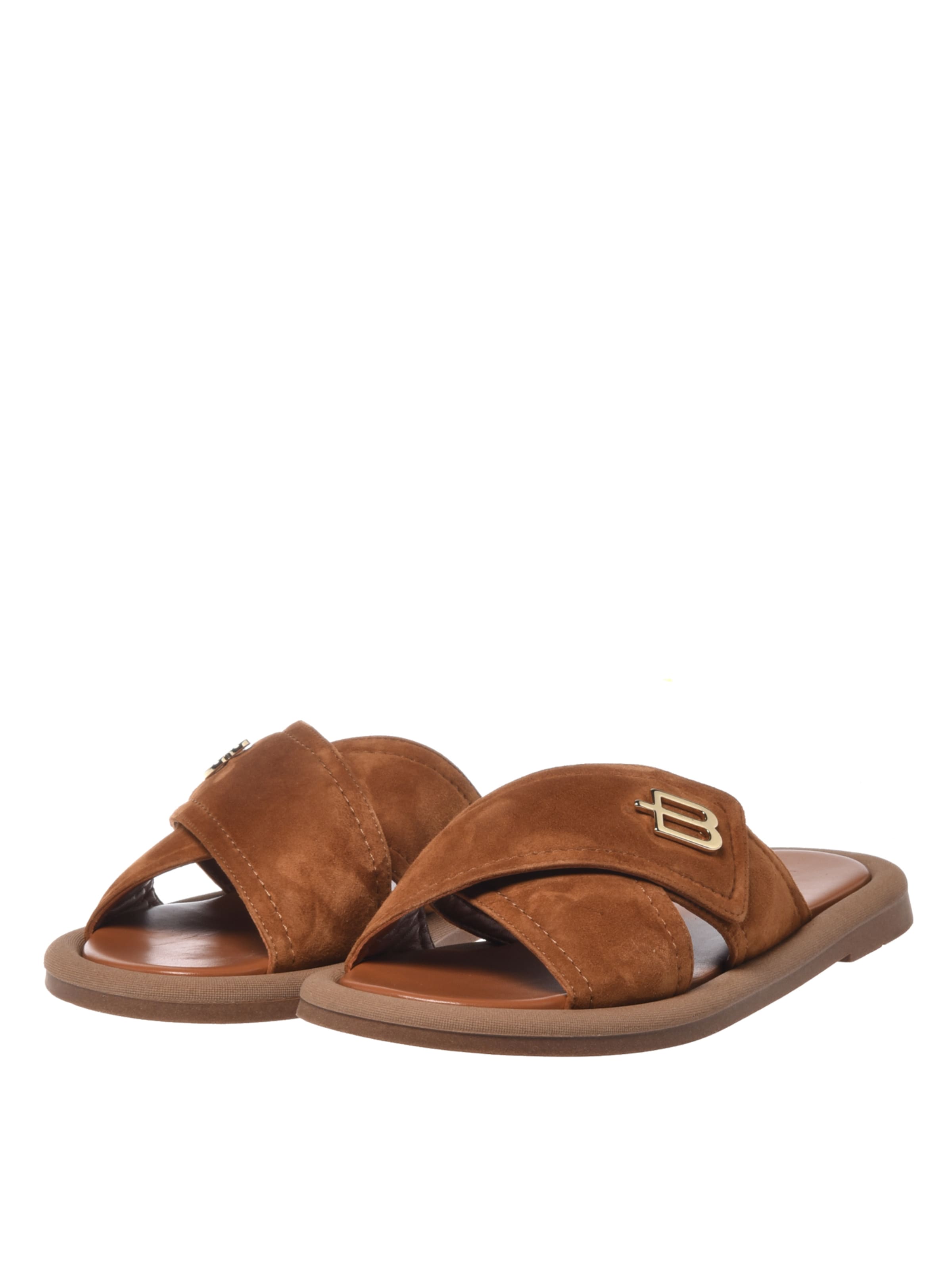 BALDININI Mules in Brown