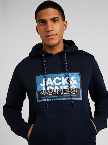 Sweat-shirt 'LOGAN' JACK & JONES en bleu