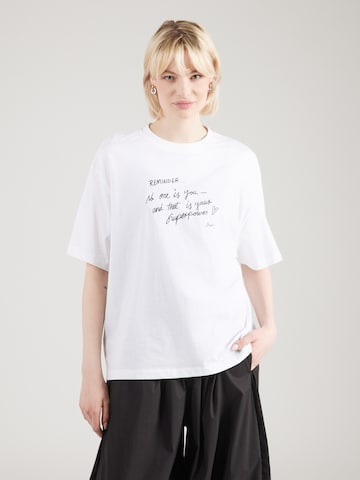 T-shirt 'C_Eboys_3' BOSS en blanc : devant