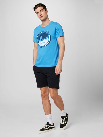 BLEND T-Shirt in Blau