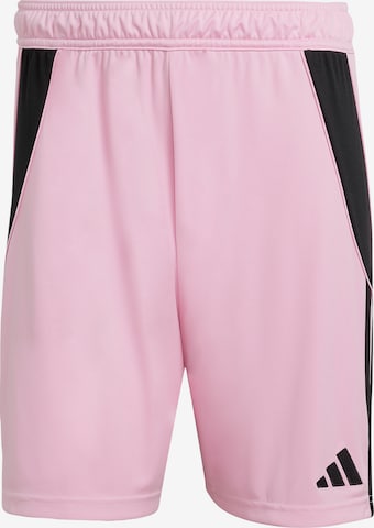 ADIDAS PERFORMANCE Sportbroek 'TIRO24' in Roze: voorkant