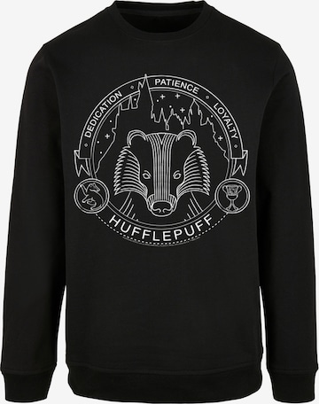 F4NT4STIC Sweatshirt 'Harry Potter Hufflepuff Seal' in Schwarz | ABOUT YOU