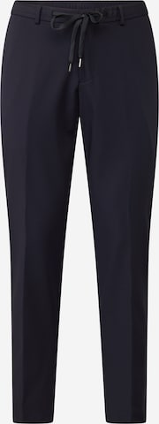 Michael Kors Regular Trousers with creases in Blue: front