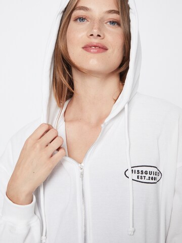 Missguided Sweatjacke in Weiß