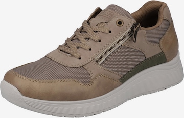 Rieker Sneakers laag in Bruin: voorkant