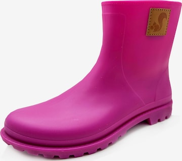 thies Rubber Boots in Pink: front